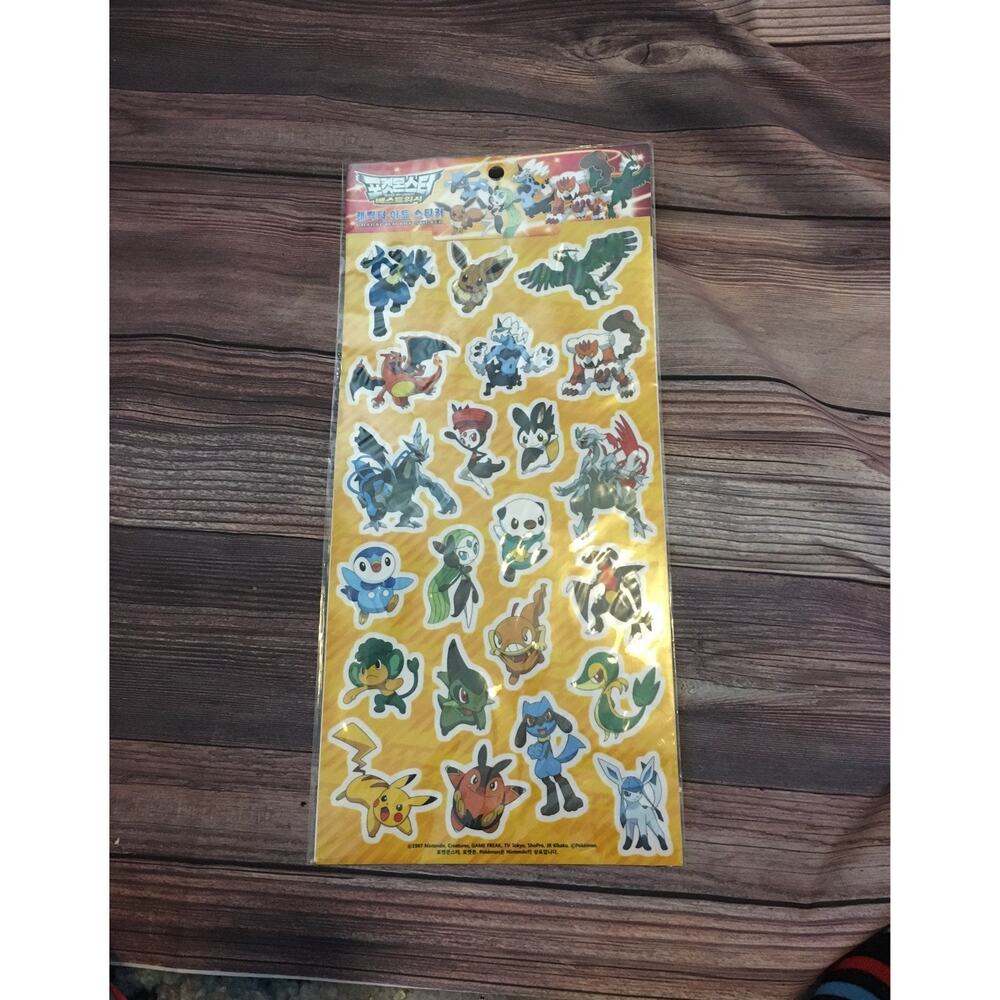 Stickers pokemon themed